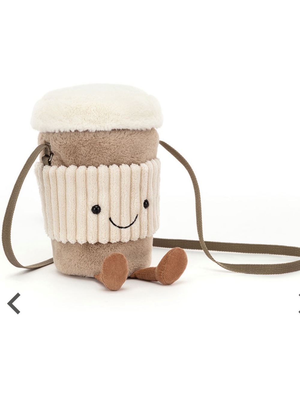 Jellycat Amuseables Coffee To Go Bag